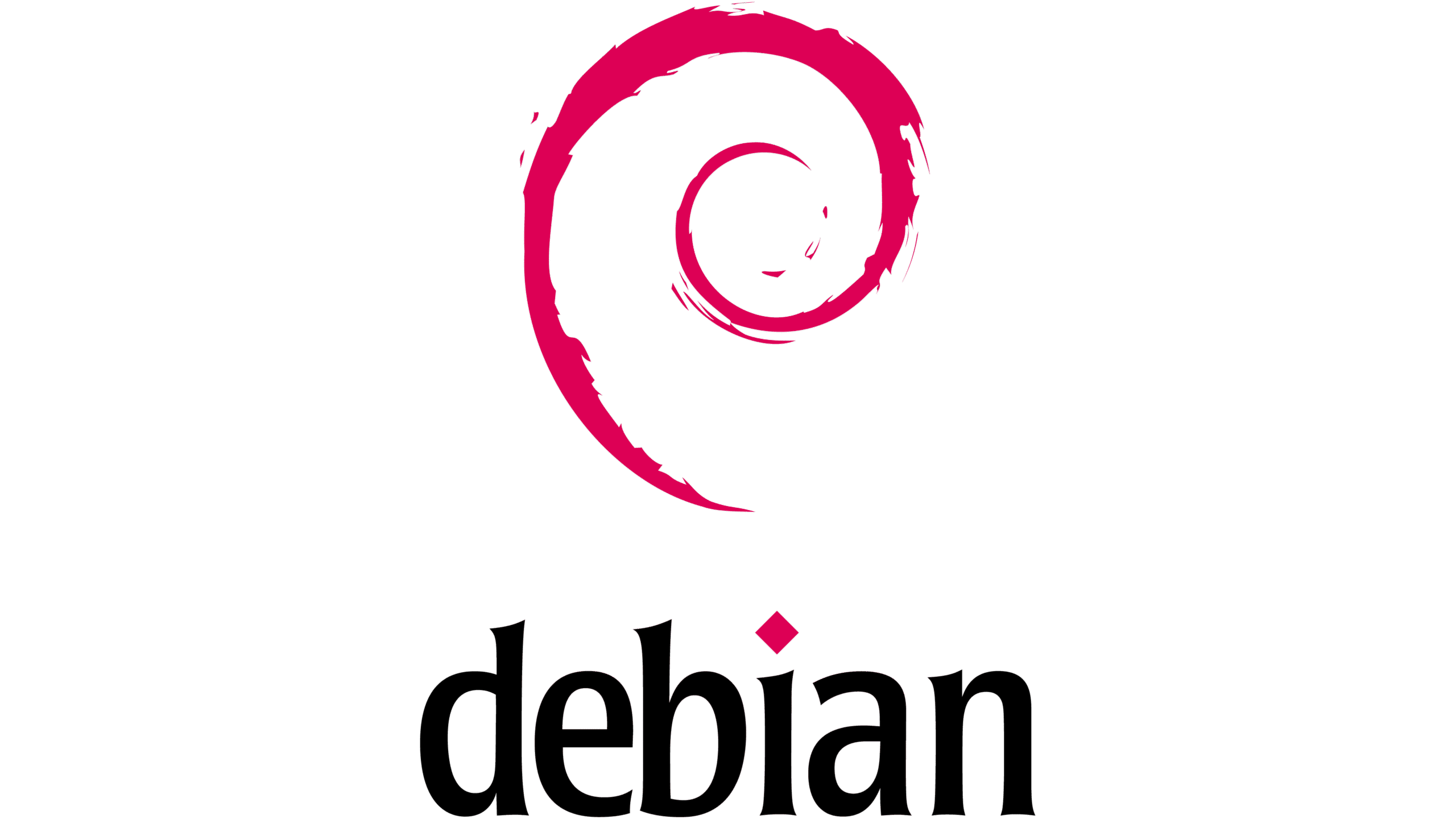 Debian logo scaled